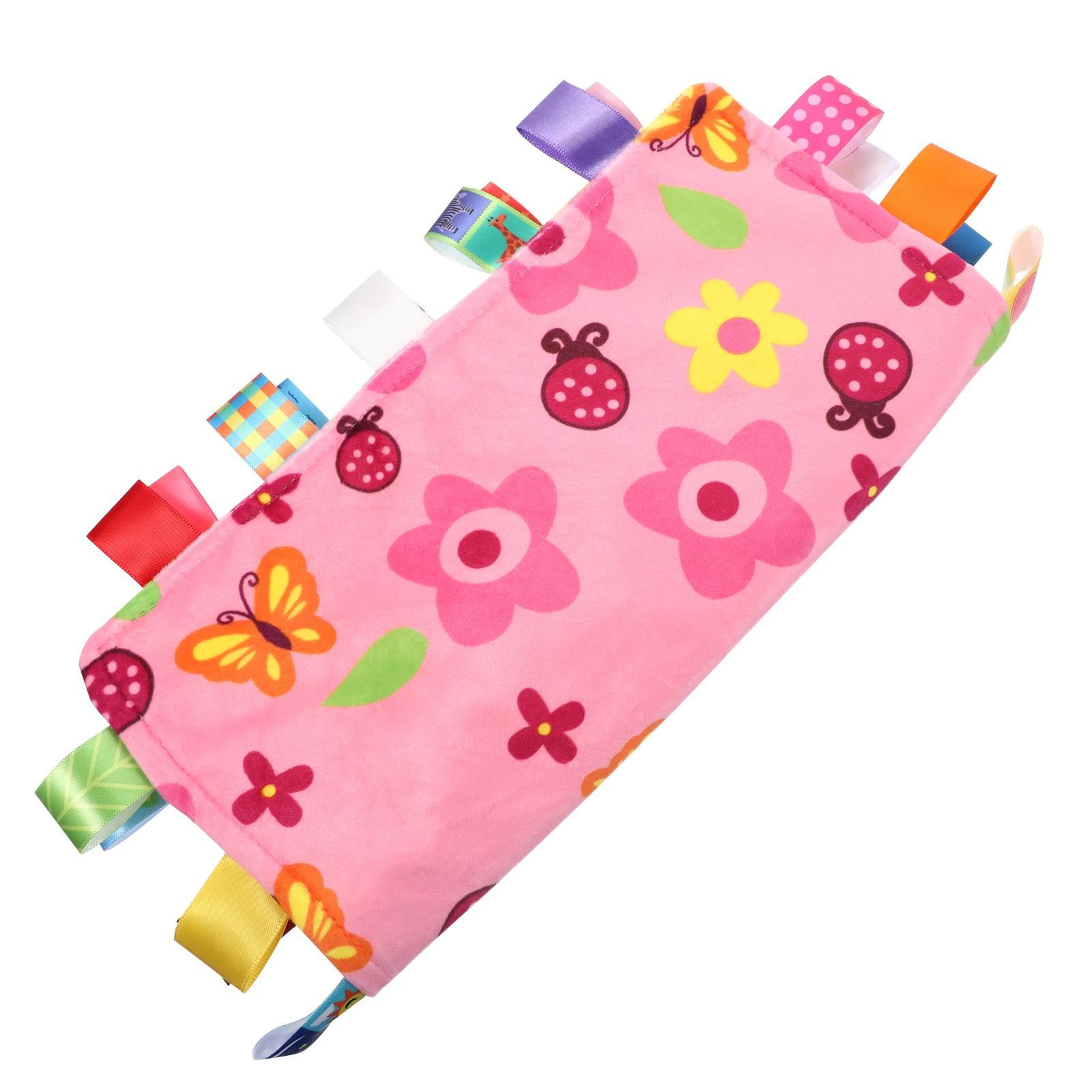 

Cartoon Blanket Soothing Towel Security Blankets for Babies Snuggle Tabs