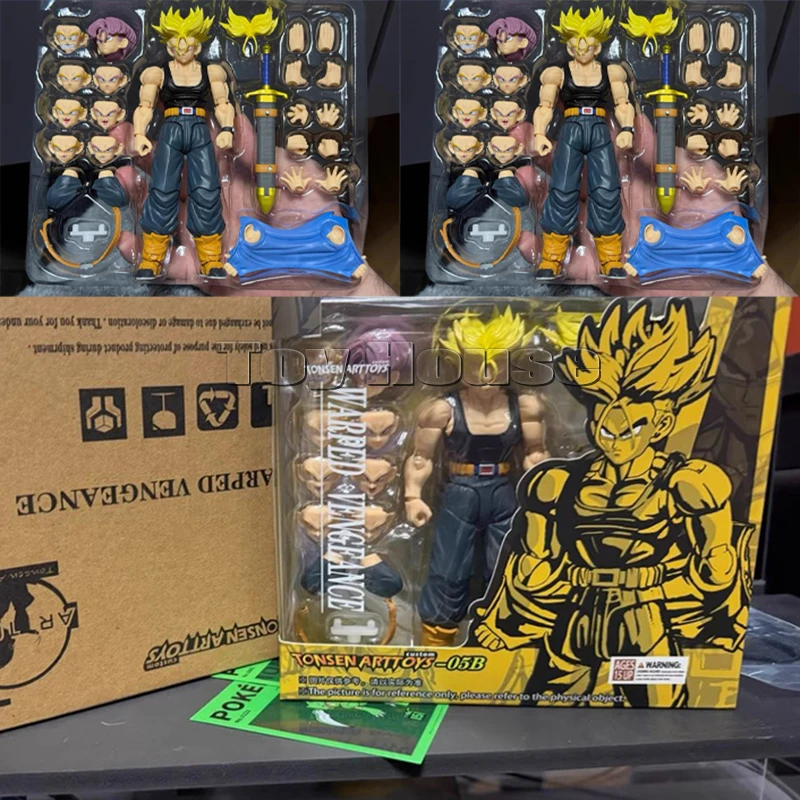 

Hot Sell Tonsenarttoys Republish 05a 05b Kamione Dragon Ball Z Super Saiyan Ssj Ssj2 Trunks Action Figures Model Toys Gift