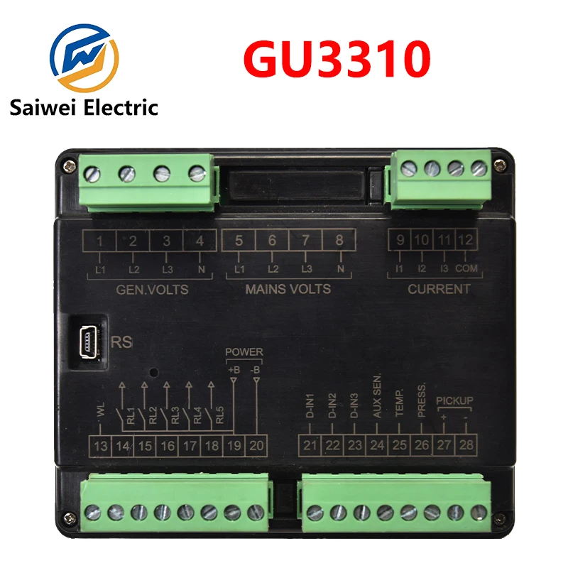 GU3310-00 Original Kaixun Controller Diesel Generator Set Self Start Control Panel