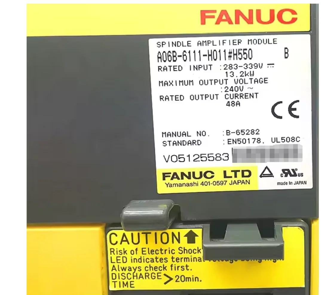 

Фонарь с сервоприводом от Fanuc, проверка модуля, ок A06B 6111 H011