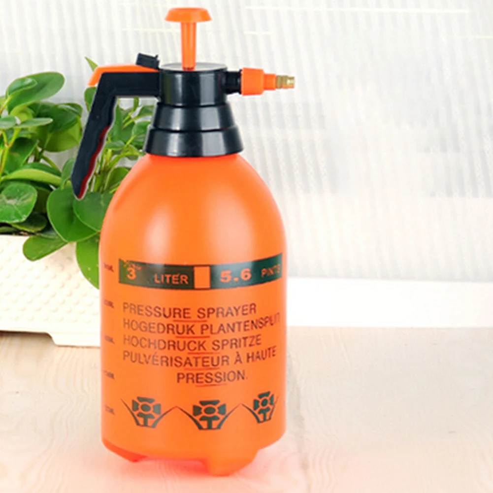3L Portable Hand Operated Pressure Spray Bottle Pressurized Sprayer Watering Can Gardening Tool Spray  Killer/ Water