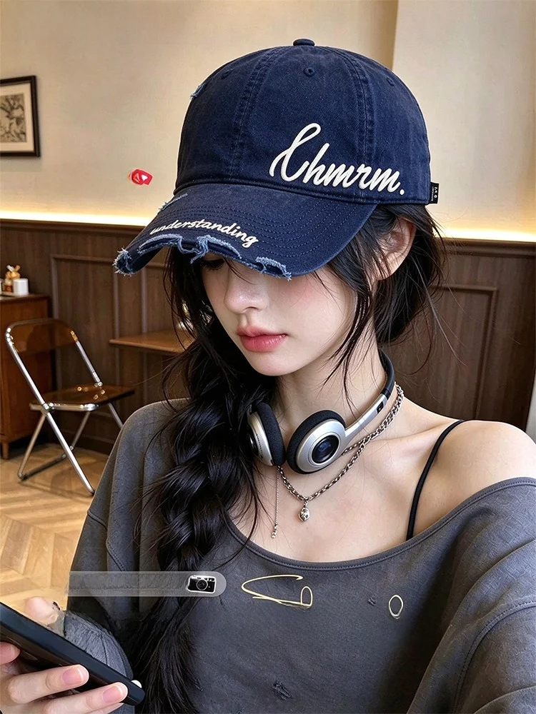 cappellino-da-baseball-monstar-edizione-collaborativa-con-ricamo-a-forma-di-lettera-foro-modello-a-becco-d'anatra-adatto-a-visi-piccoli-unisex-cappello-invernale