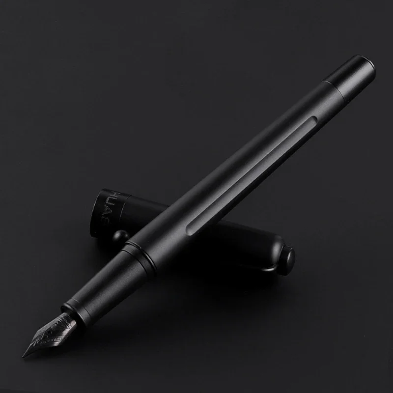 Luxury Titanium Nib Fountain Pen Writing Signing Calligraphy Pens Gift Office Stationery Supplies Glass fountain pen Glass pen