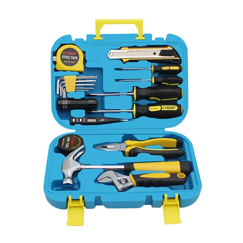 108PCS Garage Workshop Workstation Tool Box Hand Tools Kits Set Ratchet Hardware