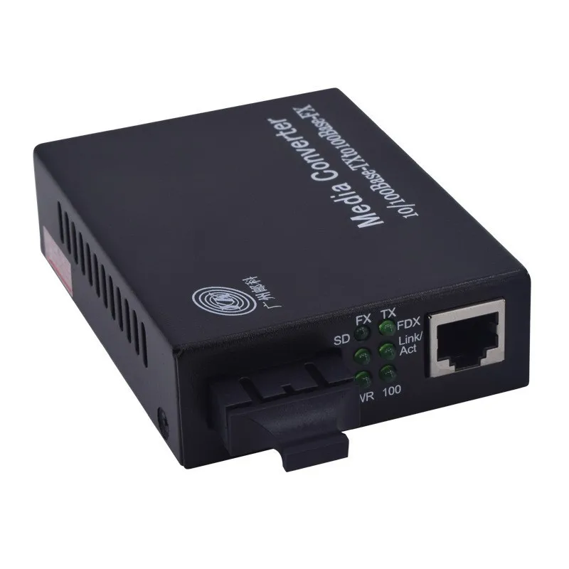 Fiber optic transceiver 100Mbps Gigabit 10Mbps single-mode multi-mode single-fiber dual fiber SC20 kilometers