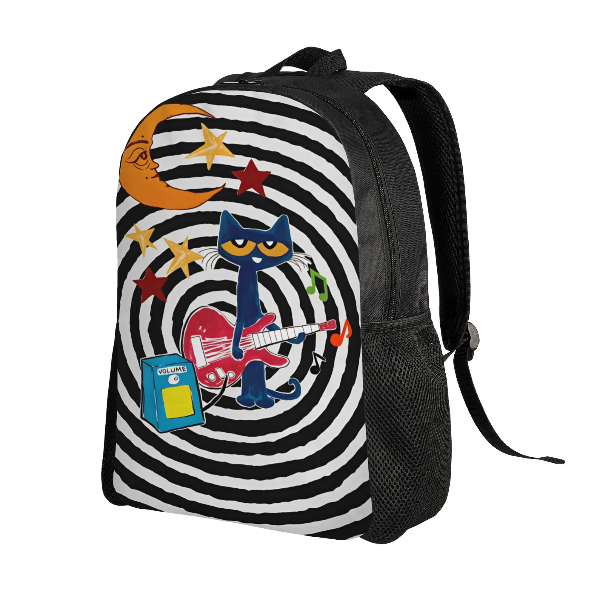 Pete The Cat  Backpack  Workout Backpacks Boy High Quality Big School Bags Kawaii Rucksack