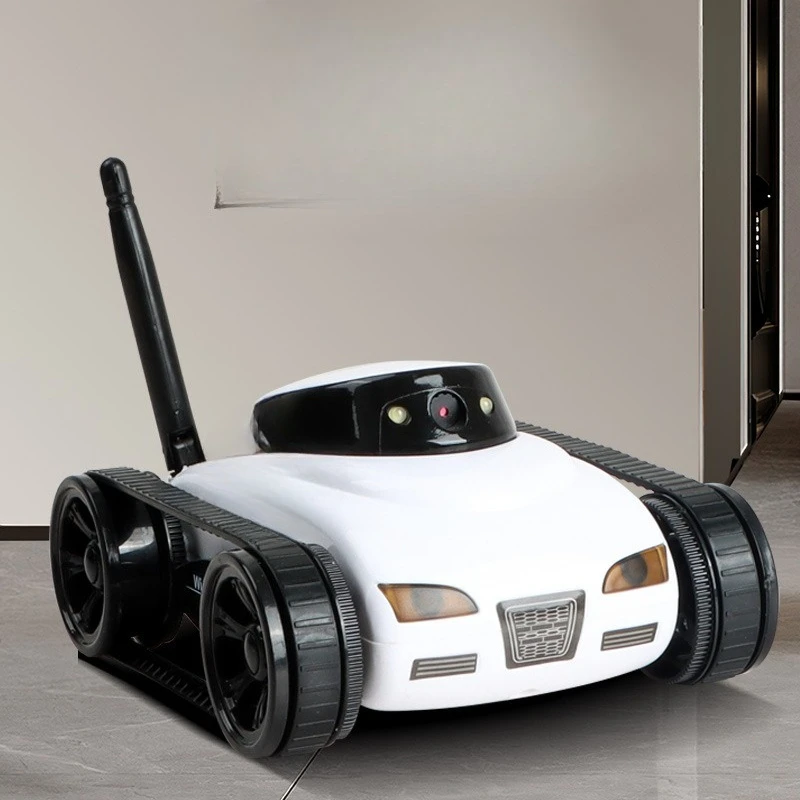 777-272Wifi mobile phone remote control four-channel real-time transmission camera small tank crawler walking