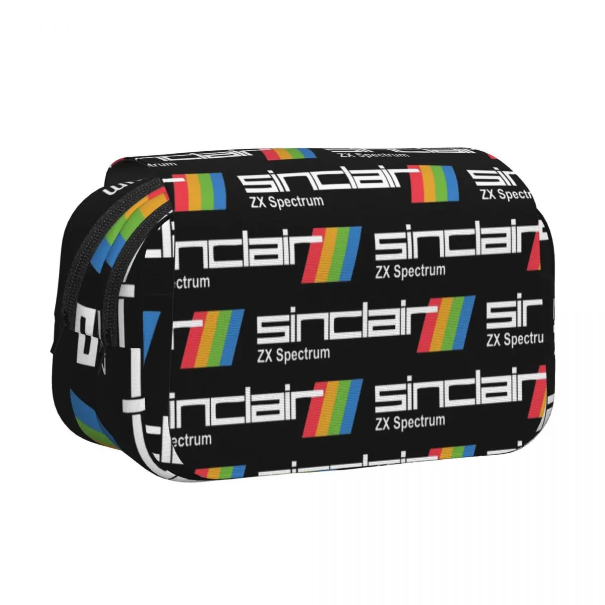 ZX Spectrum Pencil Cases Pen Holder Hard Shell Leather Big Capacity Pen Box Pencil Bag for Students School