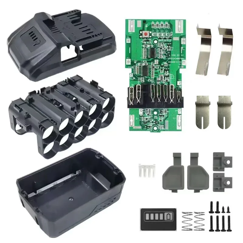 BSL36A18 21700 Li-ion Battery Plastic Case PCB Board Circuit BOX For Hitachi HIKOKI 36V 18V MultiVolt MV Li-ion Battery Housings