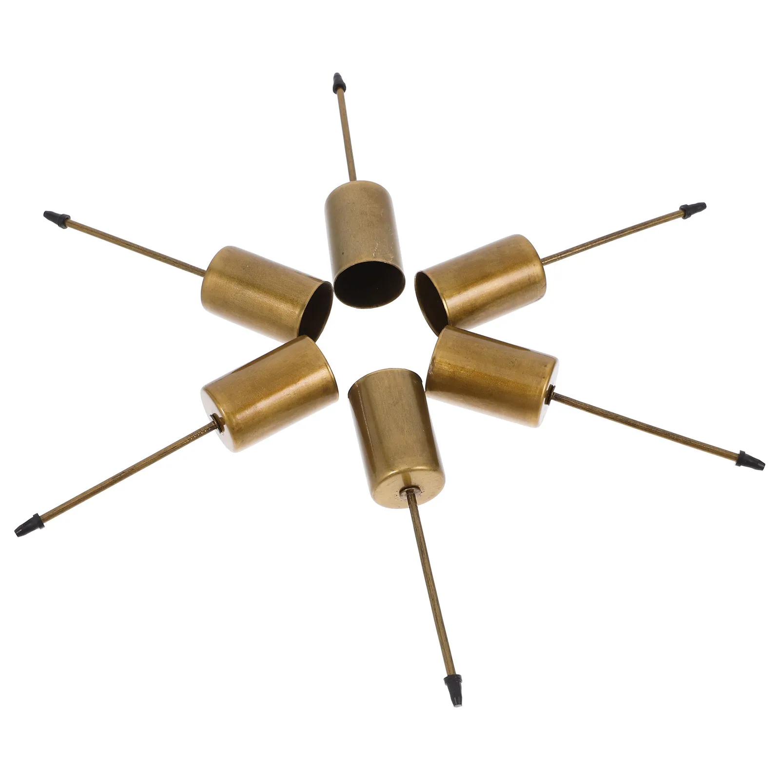 

6Pcs Metal Holder Cup with Spike Insert Festival Decor for Christmas Tree Party Table Christmas Tree Decor