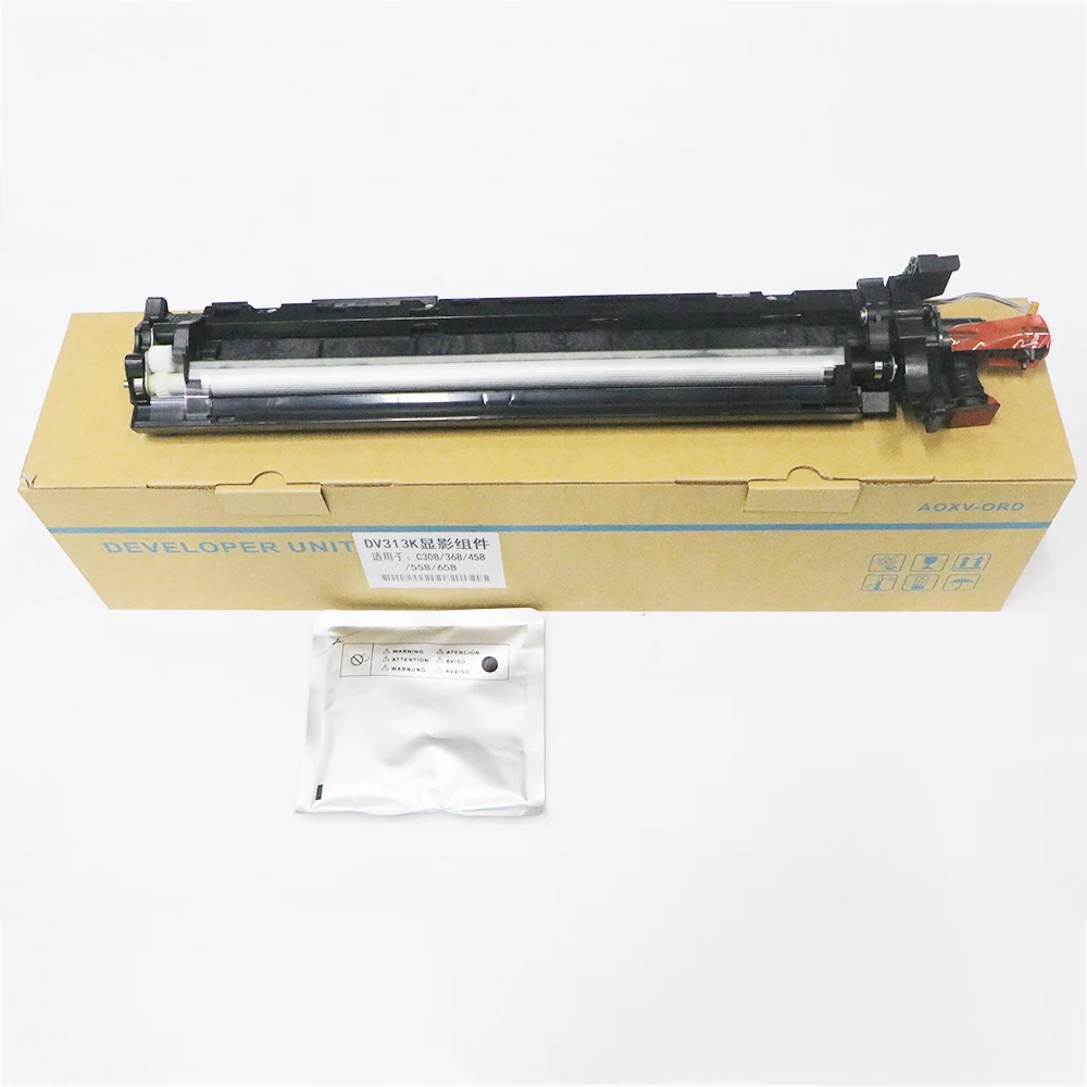 Unidad de revelado original remanufacturada DV313 para Konica Minolta Bizhub C258 C308 C368 C458 C558 C658 - Conjunto de revelado premium