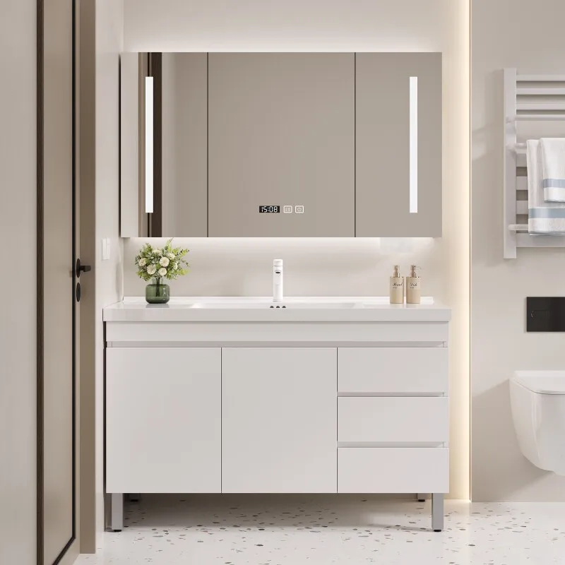 

Makeup Over Bathroom Cabinet Mirror Accessories Wall Display Modern Cupboard Decorations Luxury Archivadores Salon Furniture