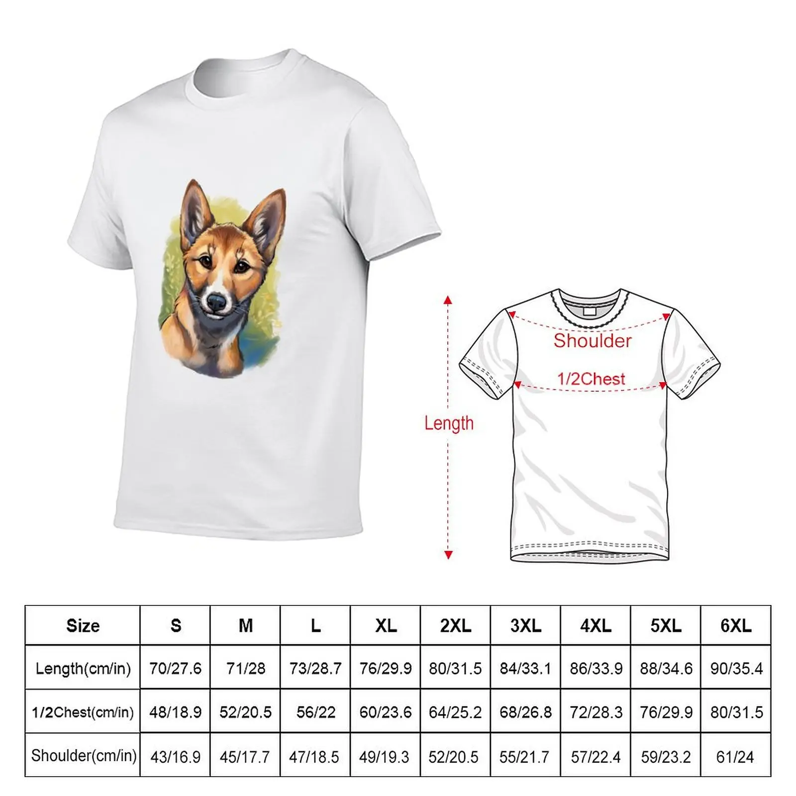 Wandi_Dingo by @sabiillustrates T-Shirt t shirts for man slim fit t shirts with prints T-Shirt
