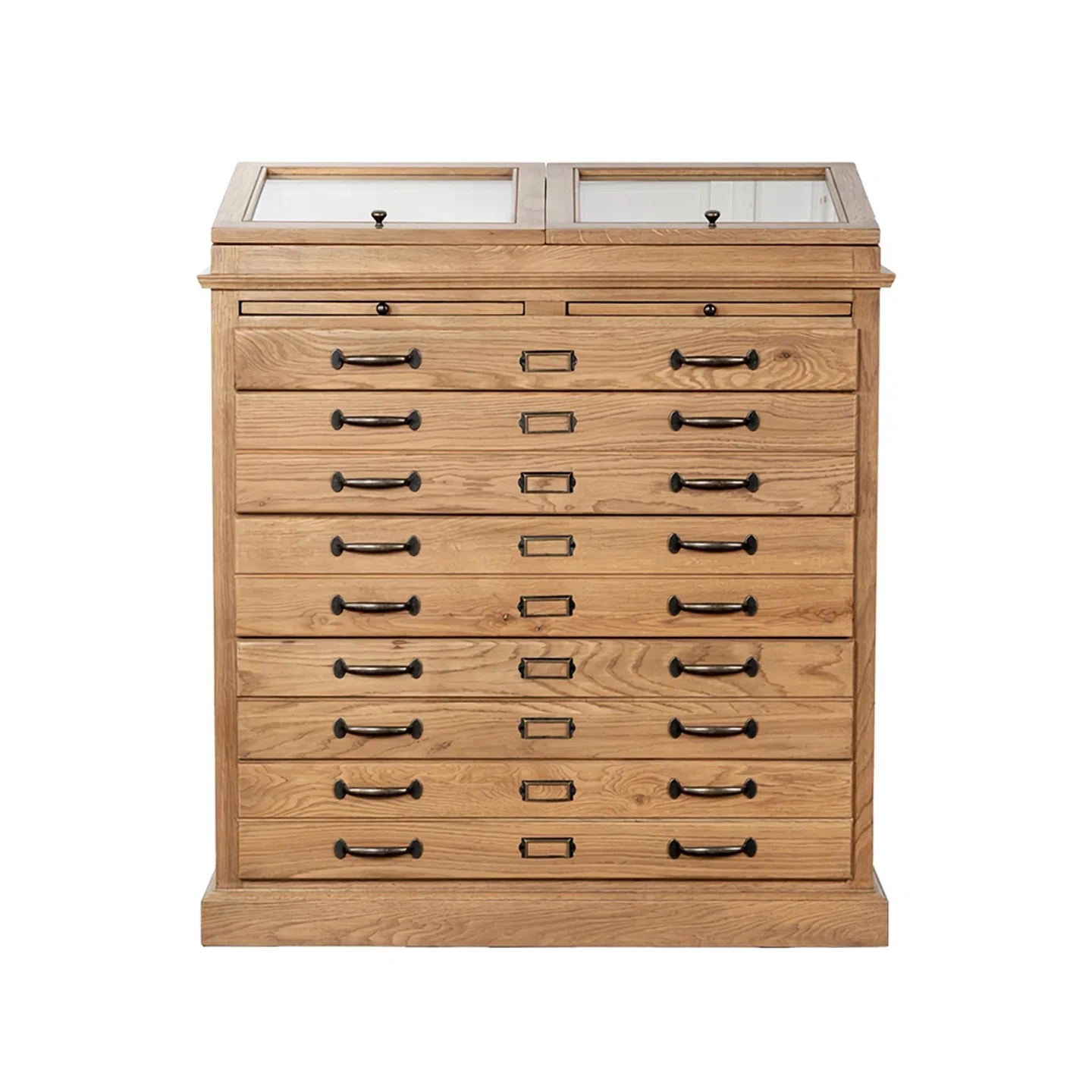 American country dresser chest of drawers solid wood jewelry cabinet multi-functional small side cabinet French retro chest of d