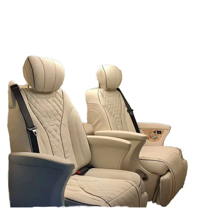 

Viano/sprinter Car Seat Viano V-class Auto Seat Logo Vip Luxury Electric Reclining Leather Car Seat 1 Set Van Mingao