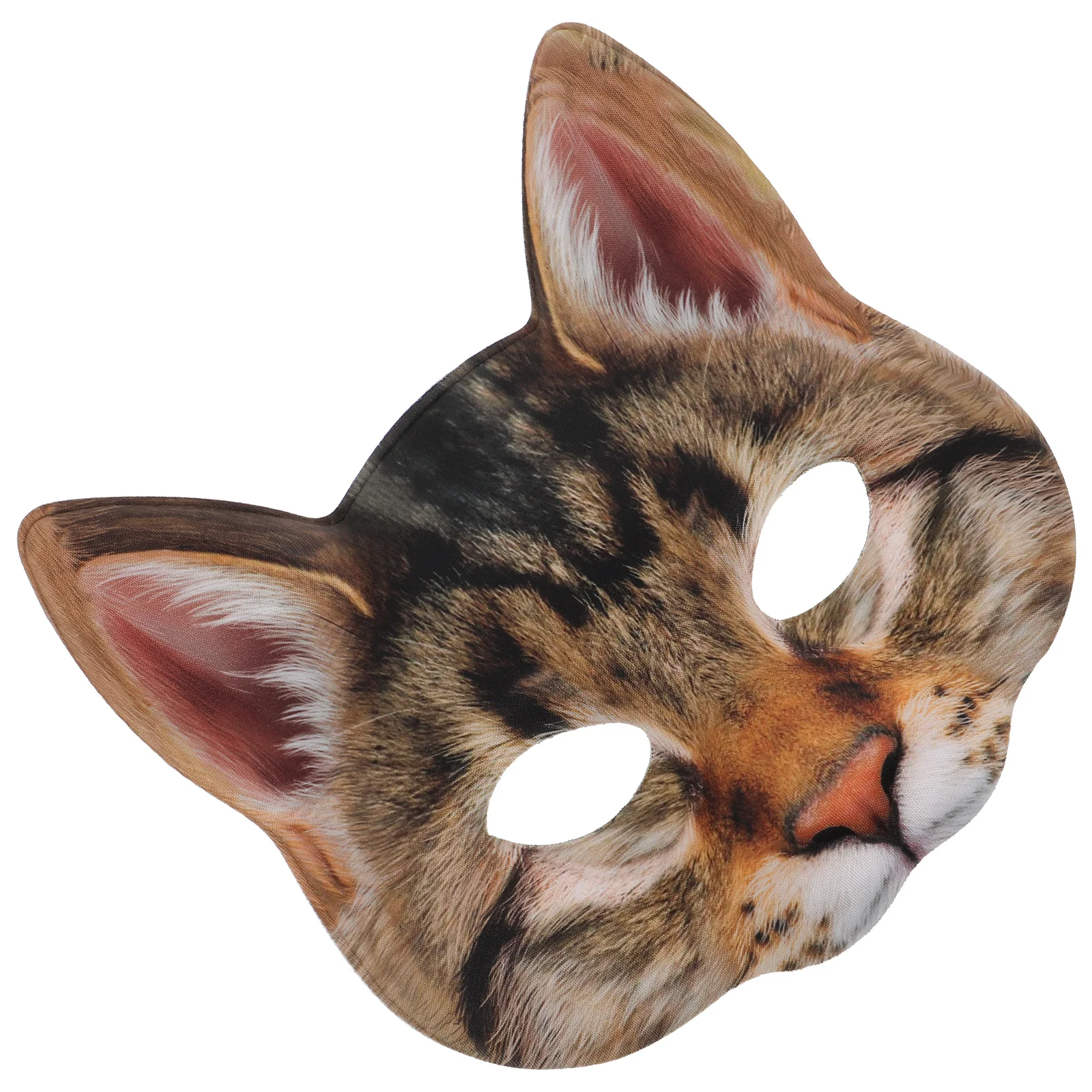 

1Pc Half Eyes Cat Mask EVA Fabric Masquerade Carnival Halloween Banquet Li Cat Style Unisex Eye catching Stand Out