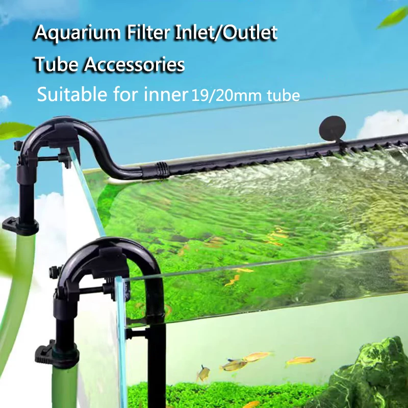 Aquarium Fish Tank Filter Rain Spray Bar Unit Outflow Pipe Inlet Outlet Tube Kit Fish Tank External Canister Filter Accessories