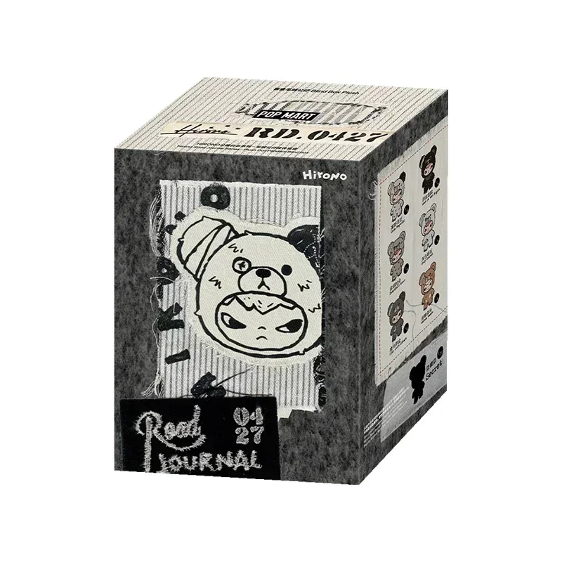 POP MART Hirono Road Journal Series Anime Pluche Pop Hanger Blind Box Zacht Collectible Mystery Figuur Speelgoed Cadeau