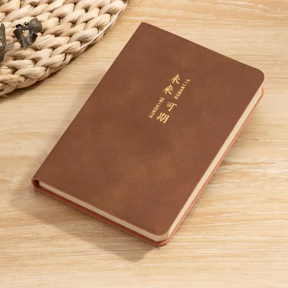 مذكرة مذكرات مخطط A7 دفتر صغير جدول الأعمال المنظم كلمة كتاب جيب المفكرة تدوين الملاحظات سماكة دفتر مذكرات القرطاسية