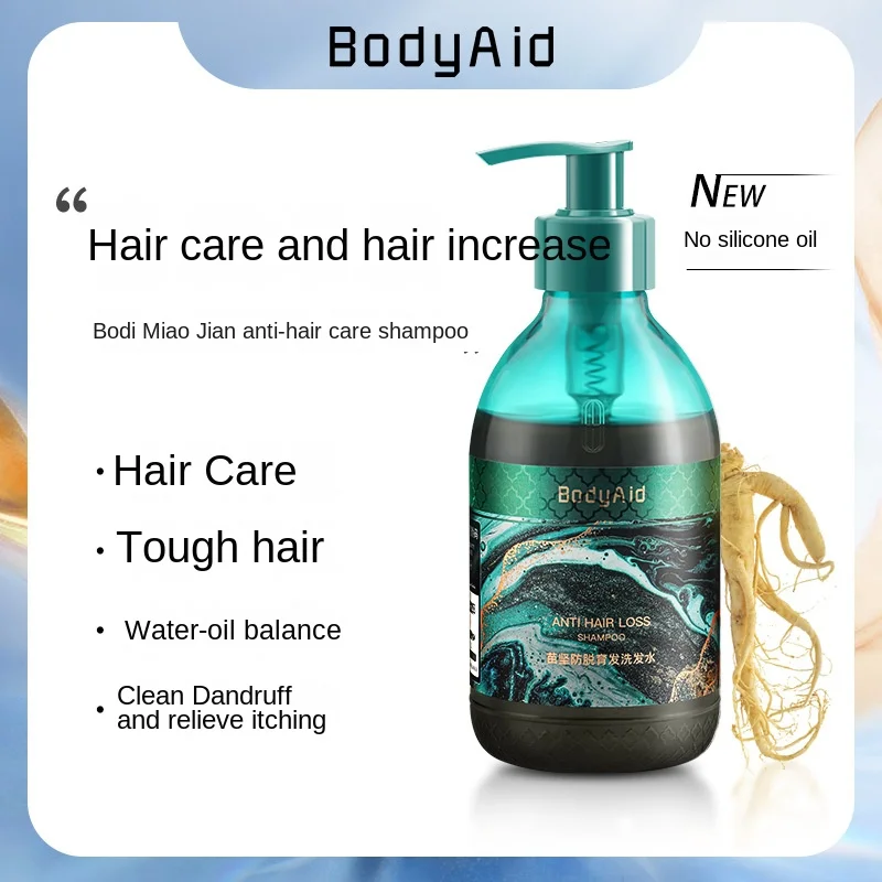 Bodyaid Shampoo for Preventing Hair Loss and Strengthening Hair with Ginger Extract