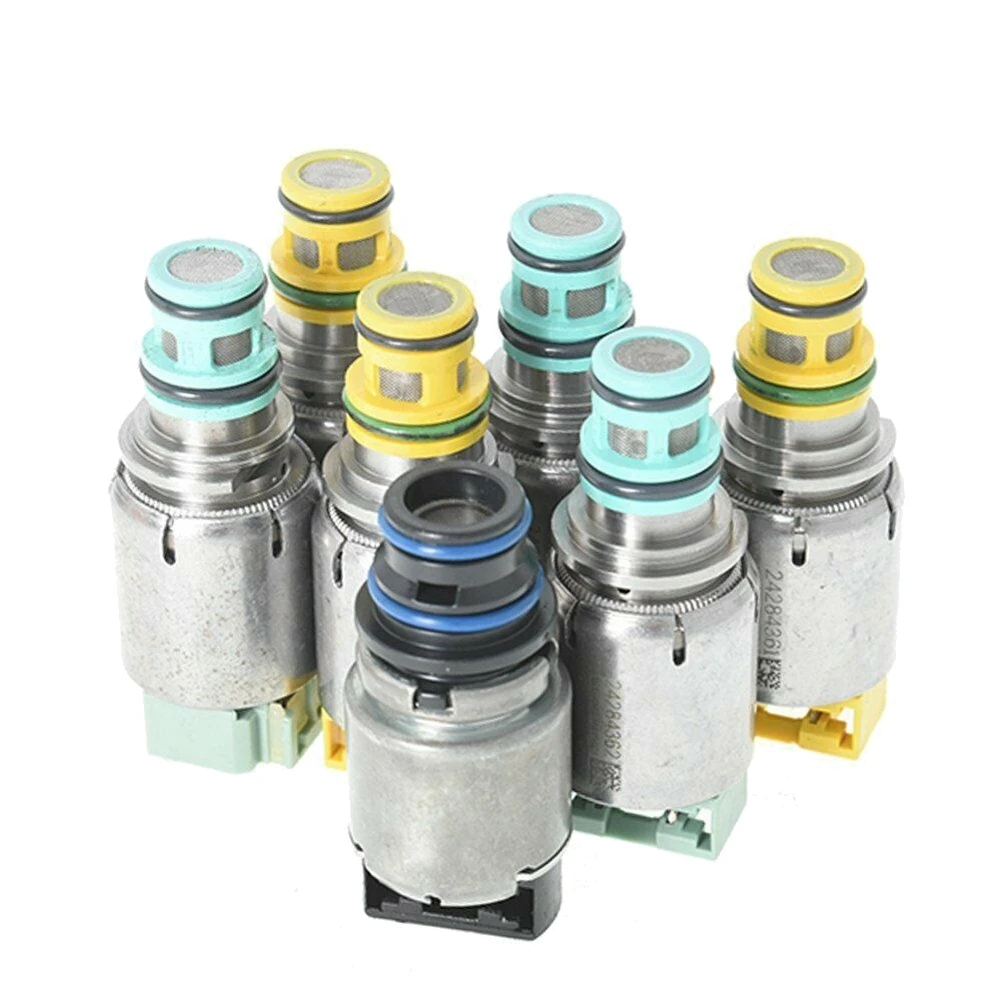 

7Pcs Transmission Solenoid 6T45E 6T40E Kit for 2008-11 Buick LaCrosse Regal Chevrolet Cruze Equinox Pontiac G6 Sport