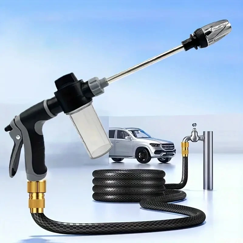 Best Seller High Pressure Spray Water Gun Garden Watering Hose Nozzle Sprinkler Car Washing Gun Car Cleaning Washing Tools ﻿