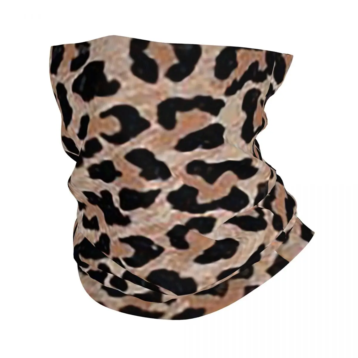 cheetah leopard print Bandana Neck Gaiter Printed Mask Scarf Multifunction Balaclava Riding Unisex Adult Windproof