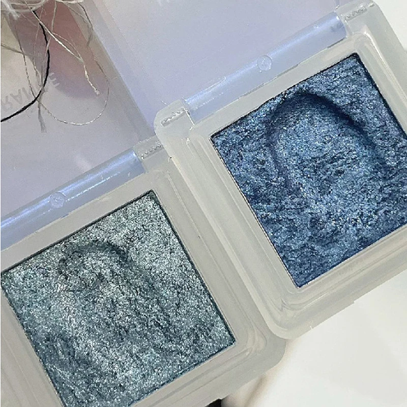 HERORANGE 카멜레온 아이섀도우 하이라이터 단일 색상 고발색 글리터 펄 팔레트 아이 메이크업