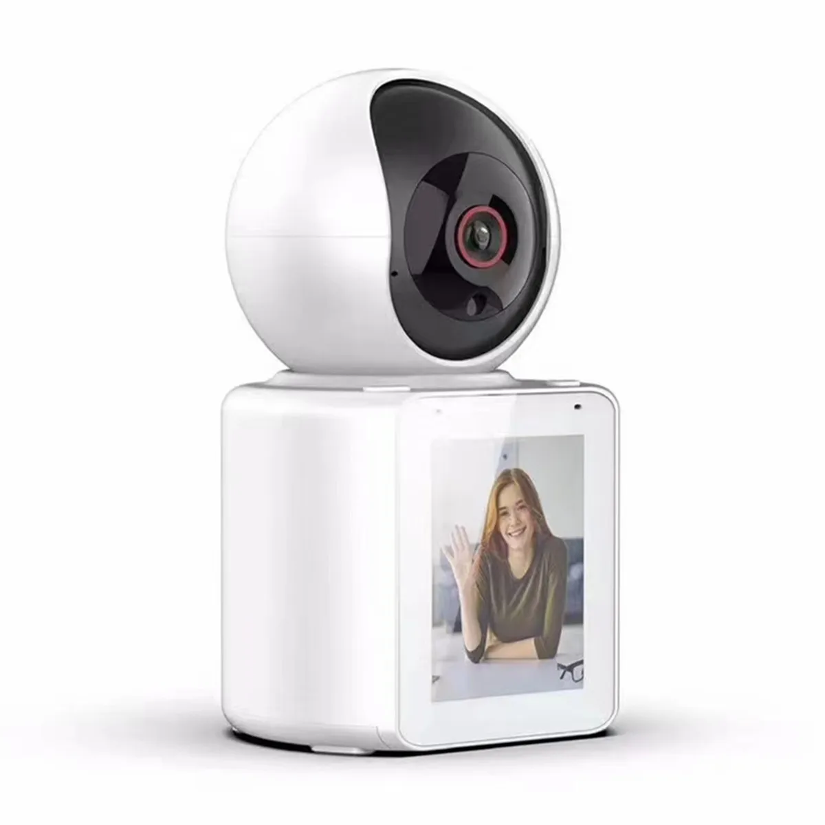 2.8Inch IPS Screen 2MP 1080P V360Pro APP Video Phone PTZ IP Dome Camera AI Humanoid Detection Home Security Baby Monitor