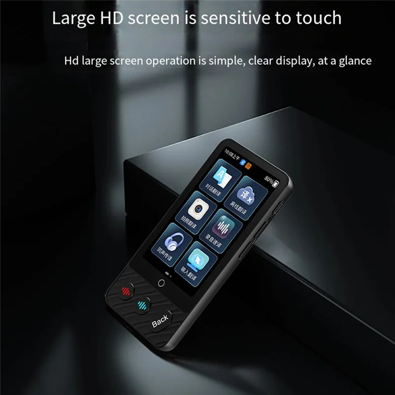 B92B-M50 AI Voice Real Time Translator Machine 142 Multi Online Languages Voice-Record 3.97 Inch Portable Offline Tradutor