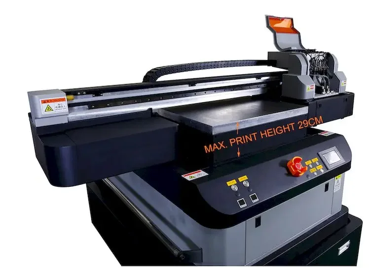 New Design TecJet Top Resolution Choice UV Flatbed Printer for All Flat Materials Printing Machine with Toshiba Head