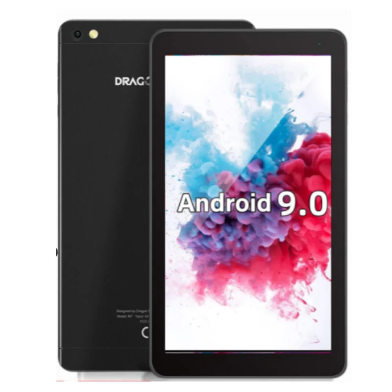 2024 Brand New 7Inch Dual Camera Tablet PC Android 9.0 For Kids Quad Core 2GB DDR RAM 16GB ROM Nextbook 1024 x 600 Pixels DTM7