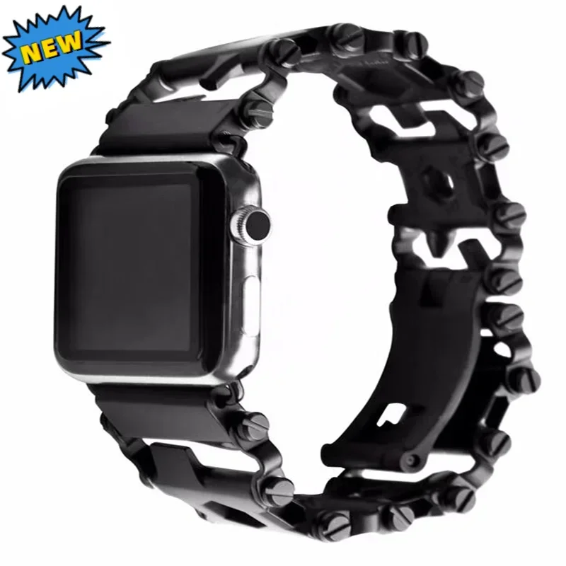 

Multifunctional Metal Strap for Apple Watch Band 45mm 44mm 49mm 42mm 46mm Outdoor Sports Bracelet iWatch Ultra 10 9 8 7 6 5 4 SE