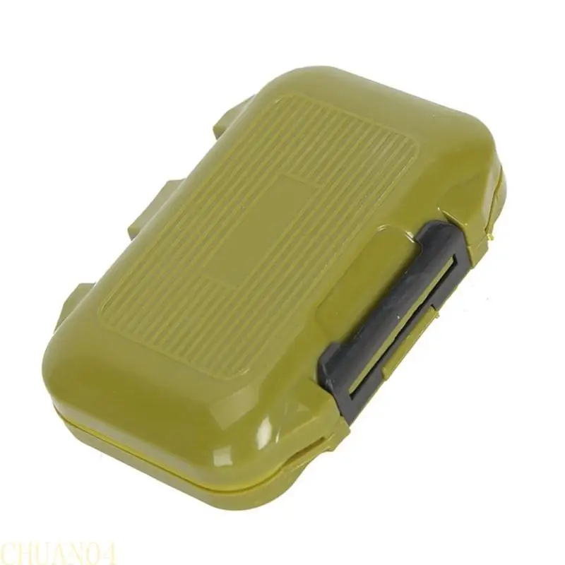 

A1A2 Fishing Lures Box Outdoor Fishing Tool Box Portable Tackle Case Organizers Double Sided Lures Hook Organizers Enduring