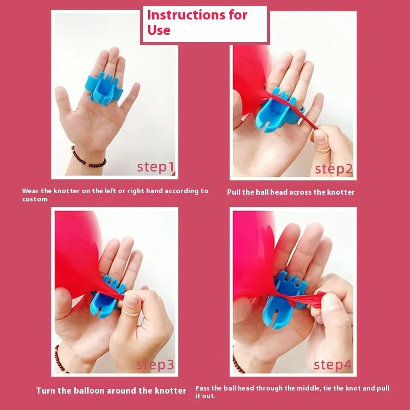 

Balloon Tying Tool Clip Fastener for Wedding Party Festival Decoration Balloon Accessories Supplies