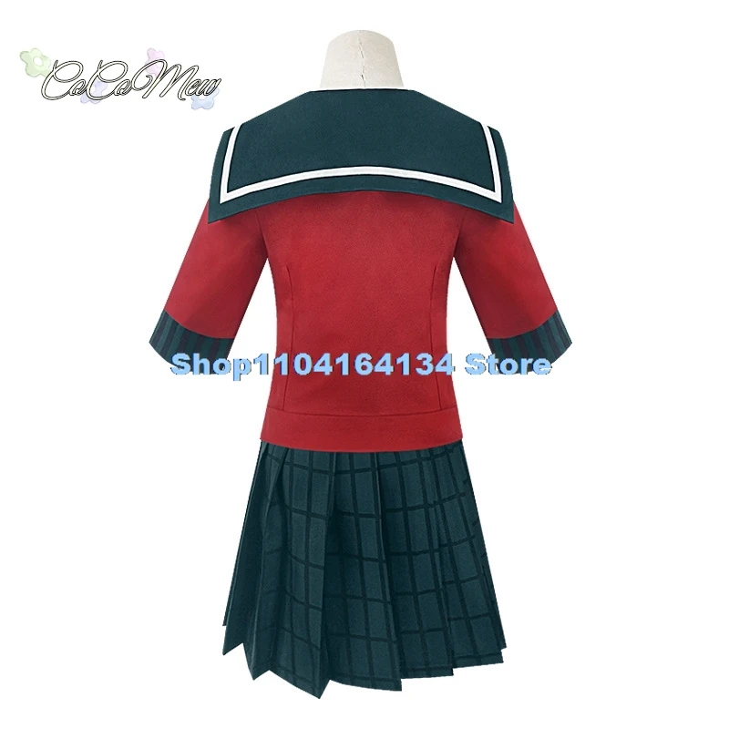 Anime Danganronpa Cosplay Harukawa Maki Cosplay Costumes Wig School Girls Uniform Dangan Ronpa Halloween Costume For Women