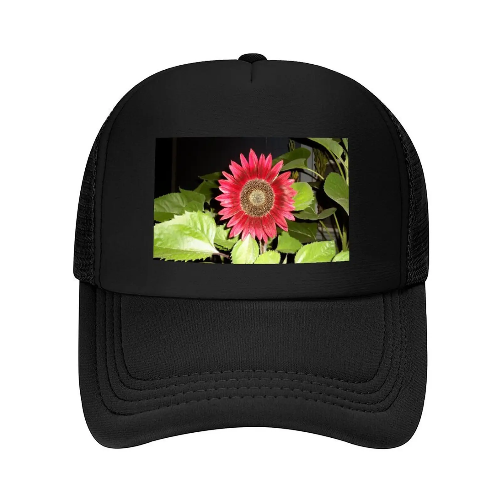 

Red Sunflower Baseball Cap Unique hats Anime Hat Beach Outing New In The Hat Men Women's