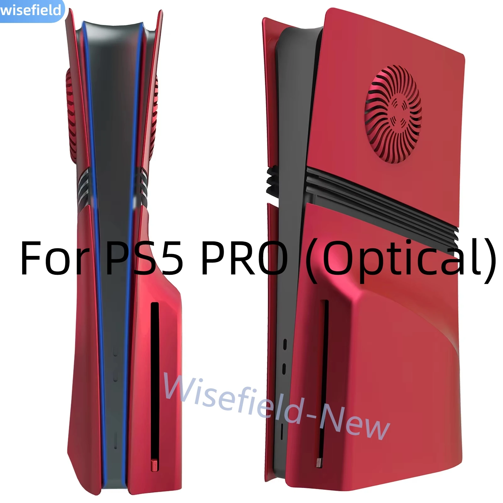 光学ドライブ版-ps5-proゲーム機用通気性交換パネル、フェイスプレートカバー、p5-pro保護ケースシェル