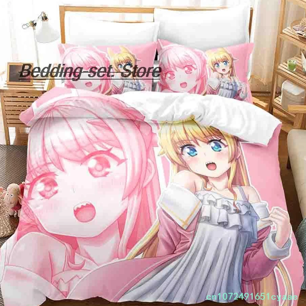 2014 Fantasy Bishoujo Bedding Set Single Twin Full Queen King Size Bed Set Teenager Bedroom Duvetcover Sets Anime Bed Sheet Set