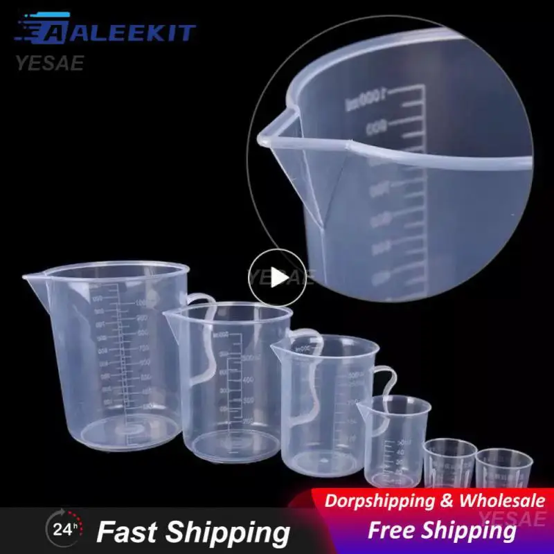 Measurment Cups Visual Scale Food-grade Pp Standard Tools And Scales For Measuring Tools Premium Clear Graduated For Water Jugs