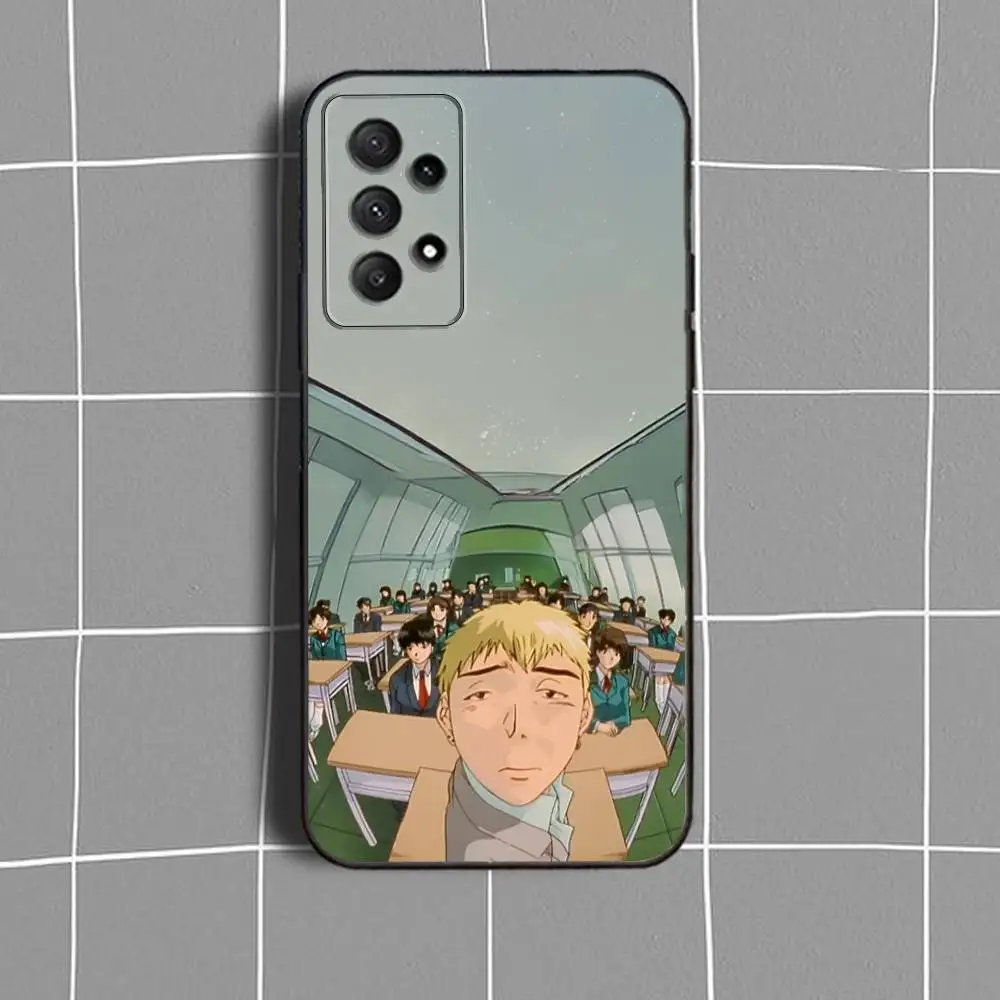 Custodia per telefono Great T-Teacher OnizukaS GTO per Samsung Galaxy A73,31,32,72,41,53,52,71,22,5G,Nota,J7,8,9 Cover nera morbida