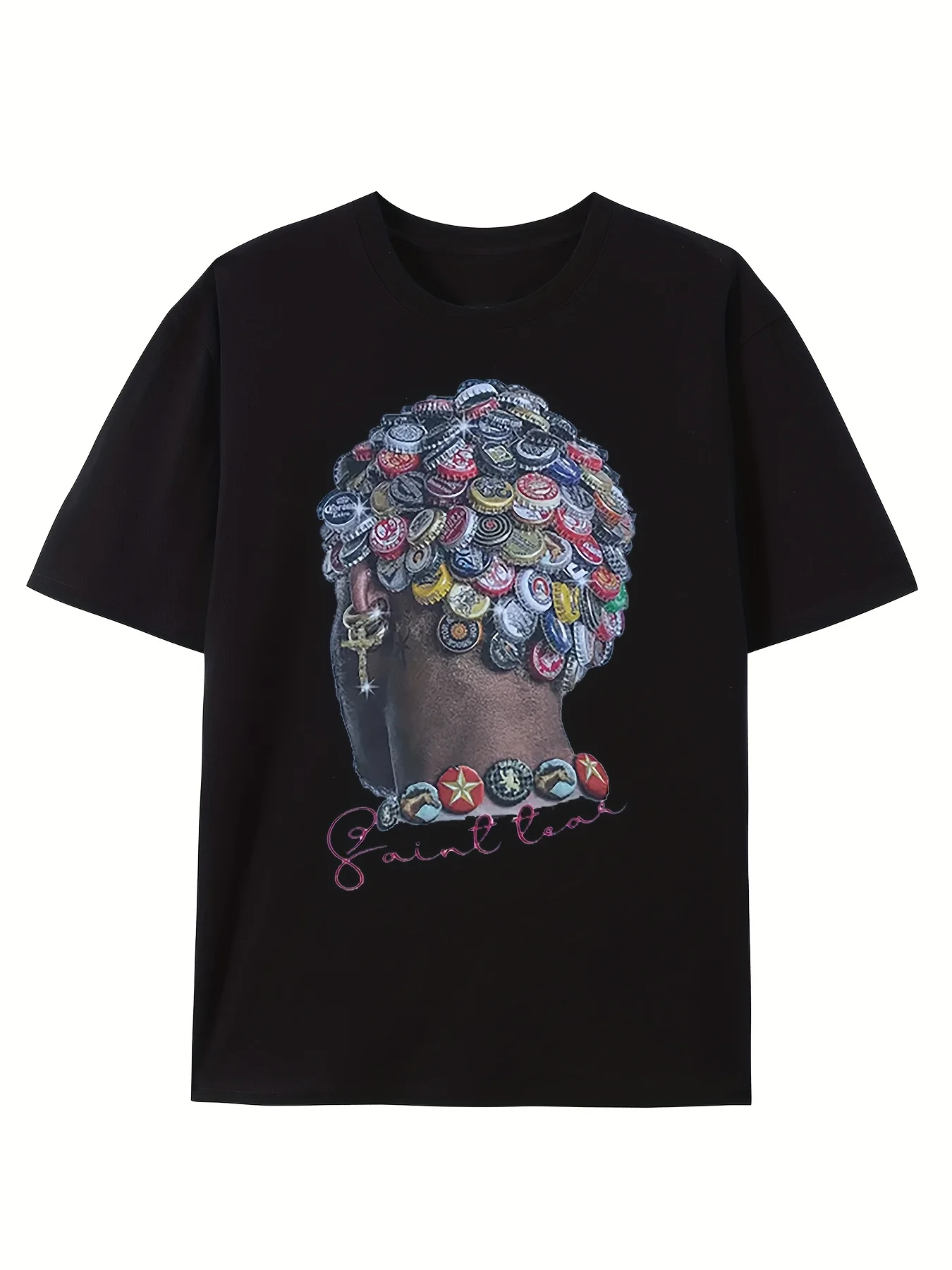 

Уличный стиль, графический принт, лето, осень, зима, хлопковые мужские и женские футболки с короткими рукавами, роскошный бренд для занятий спортом на открытом воздухе