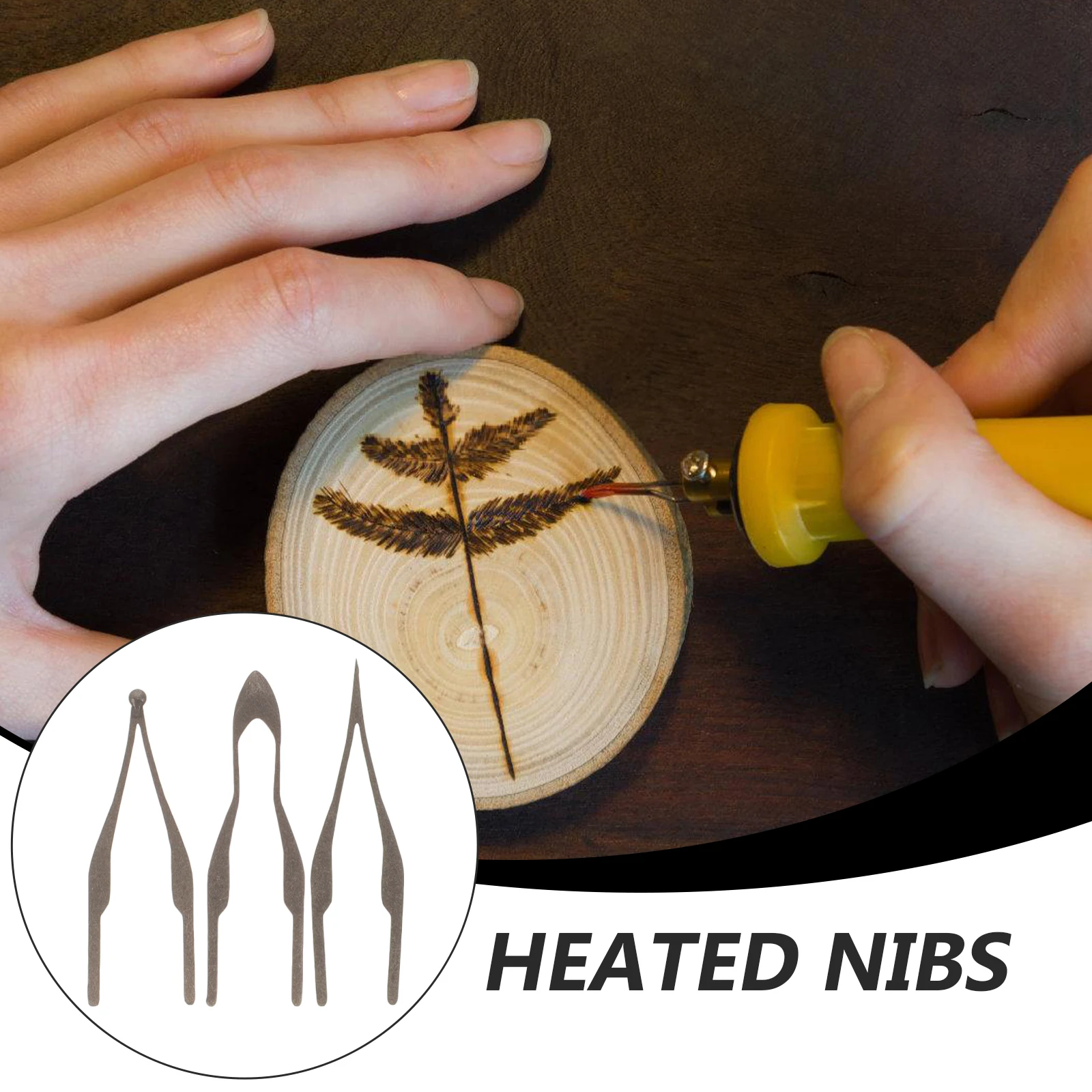 

3pcs Replacement Nib Set Wire Burner Tool For Art Crafts Woodburning Machine Accessories Burning Tips Only Wood Burner Kit