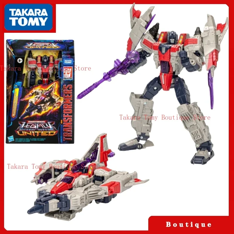 In Stock Transformers Toys Legacy United Voyage Class Cybertron Universe Starscream Action Figures Classic Hobbies Collectible