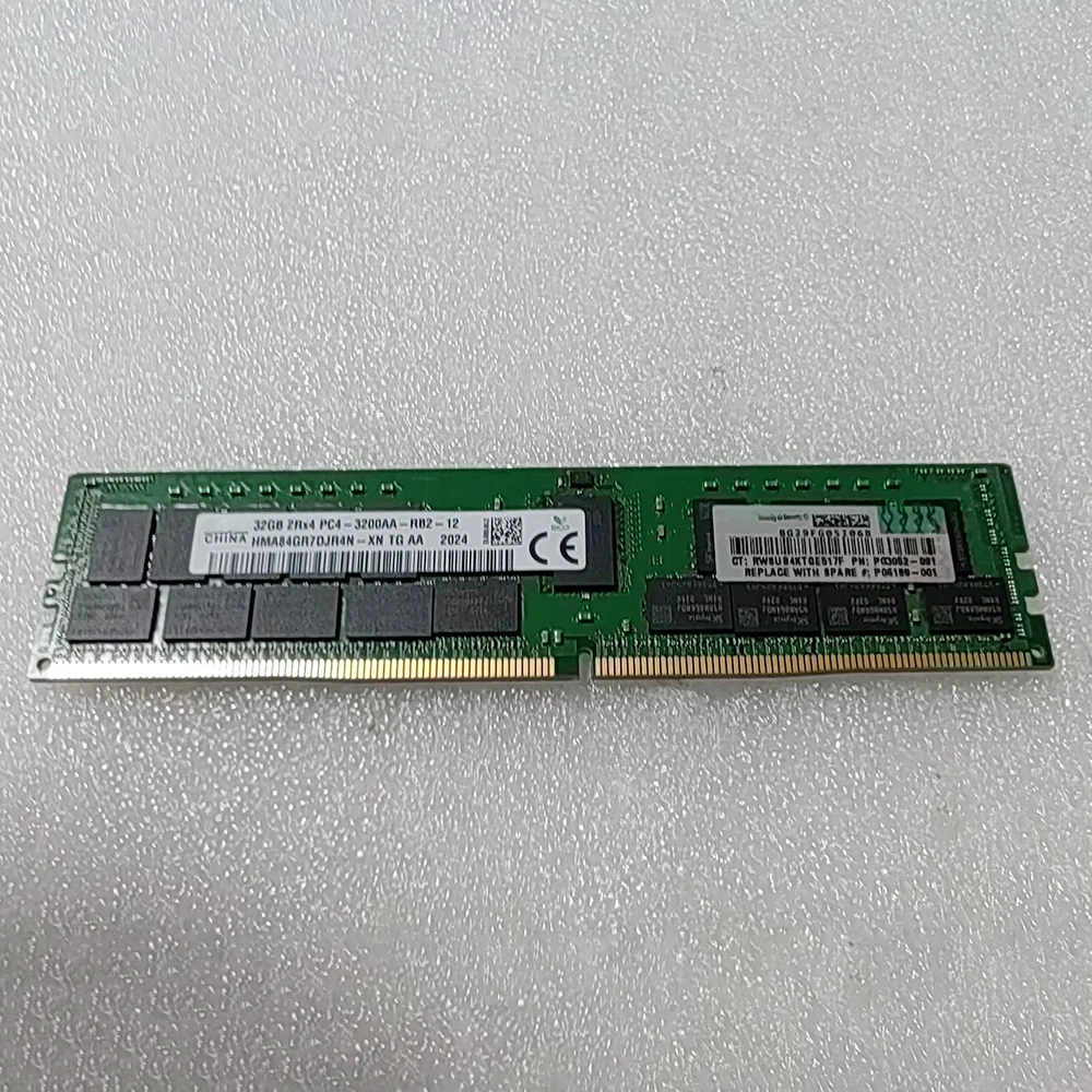 

32 ГБ PC4-2933Y P00924-B21 P03052-091 P06189-001 Серверная память, быстрая доставка, высокое качество, 32 ГБ 2Rx4 DDR4 2933