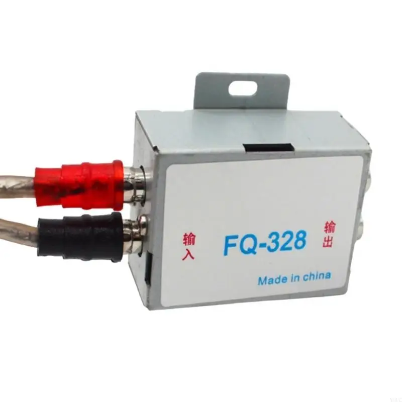 

Y9UC Eliminate Car Buzzing & Hum Noise Filter Ground Noise Isolator for Car Radio