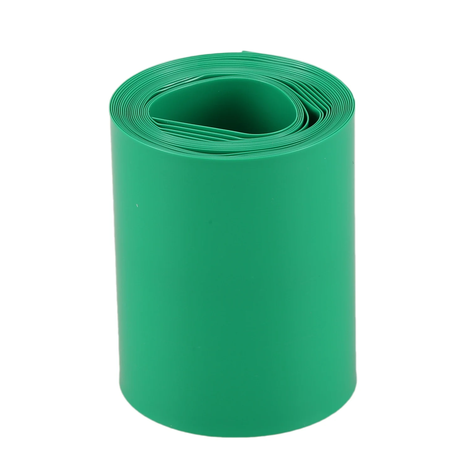 2M 50mm Dark Green PVC Heat Shrink Tubing Wrap for 2 x 18650 Battery