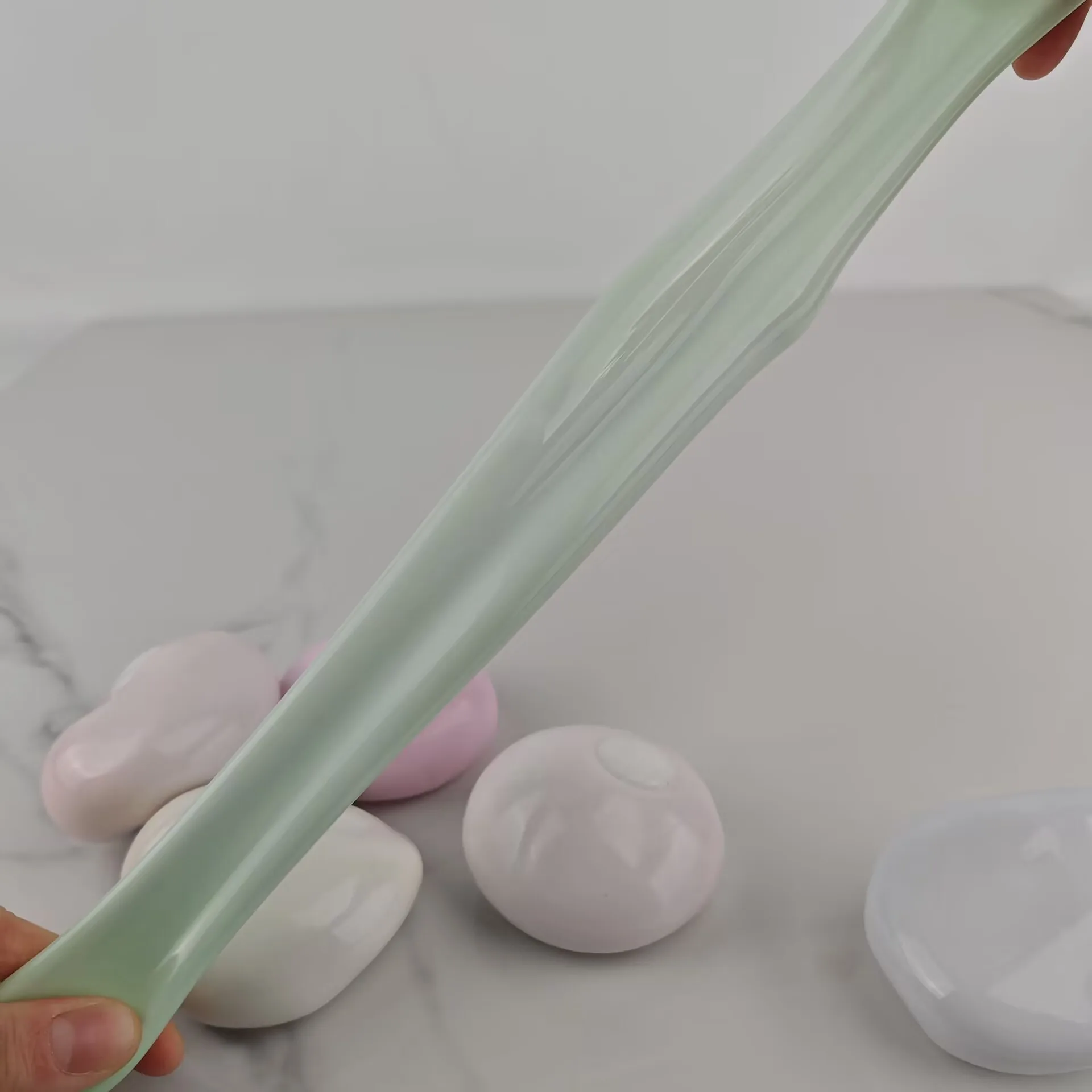 Palla da pizzicare la pelle di ghiaccio giocattolo di decompressione, giocattolo creativo portatile per alleviare la pressione, per bambini e adulti per alleviare lo stress