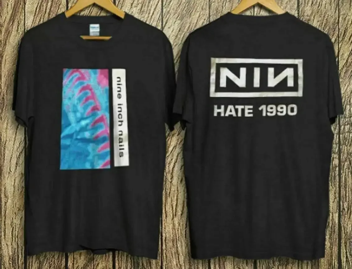 Vintage Nine-Inch Nails Hate-1990 Band Rock Trent T Shirt For Fans