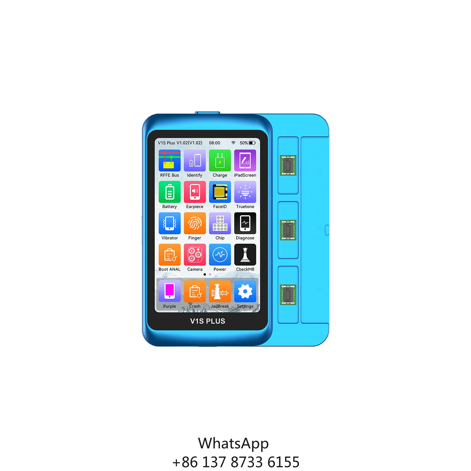 V1S Plus Programmer For IPhone 6-14 ProMax Nand Flash Read Write Format Screen True Tone Repair Tools Write Programmer